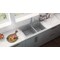 Ruvati 33"x22" Drop-in Topmount Kitchen Sink 16 Gauge SS 60/40 Double Bowl RVM5166 - alternate 4